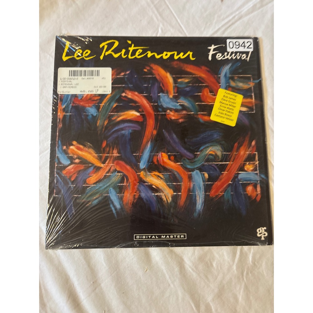Lee Ritenour Festival Vinyl LP Jazz 12" Black Excellent GRP GR-9570 1988 0942